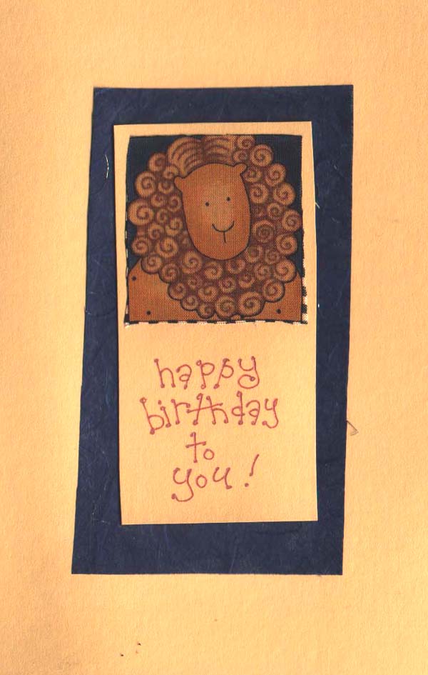 birthday card