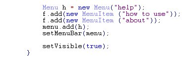 ����� Menus - ����� '����'