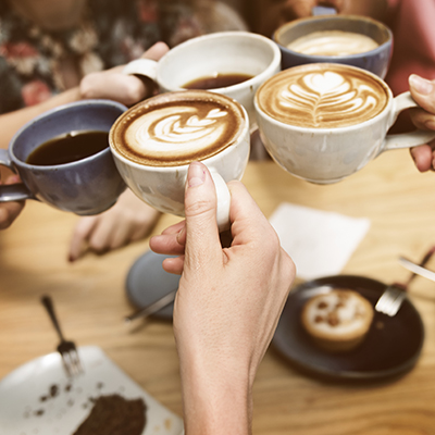 friends coffee