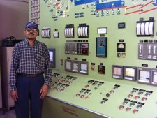 Control panel of Dry process plant of JCL