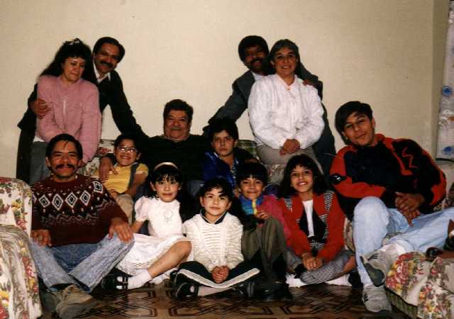 ...y la familia de mi pap�