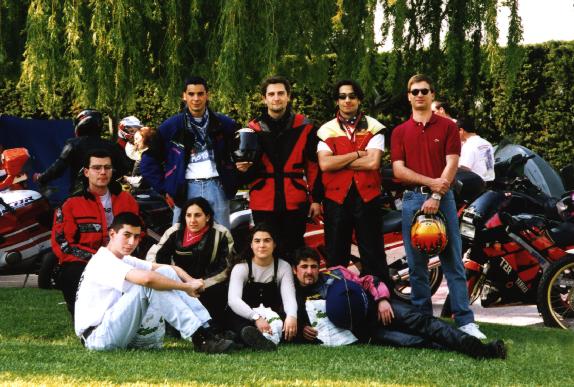 Jose Carlos, Luisma, Cristian y Gerardo - Javi, Roberto, Rebeca, Noemi y David