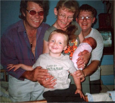 grandad nanny daddy james and jade