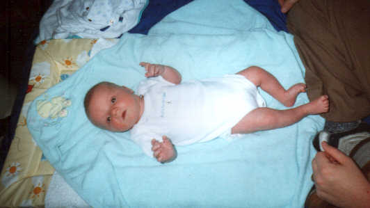 james getting ready for bed