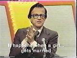 Bill: If she's from Hollywood, she arranges for her divorce.