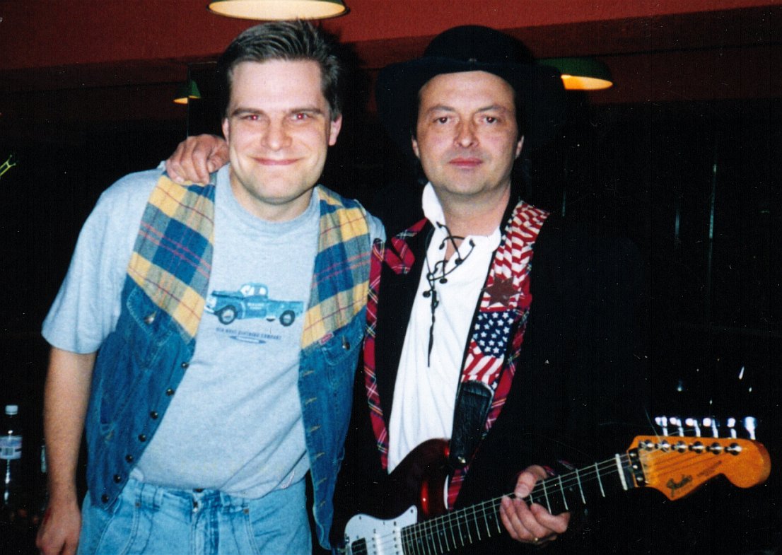 Jay with Ian Mitchell