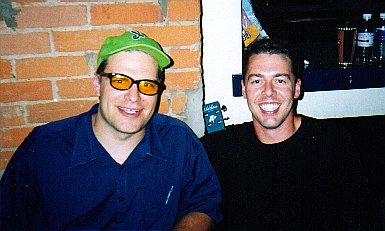 Jason "Anxiety" Stewart and Jeremy Gull of XYZed Magazine