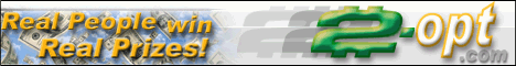 2-Opt:
Min Payout: US$10
$0.05 per read email
$0.10 for referrals on completion of profile
Monthly Sweepstakes