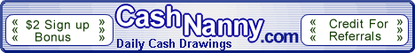 CashNanny:
Min Payout: US$50 or US$35 Int
Paid to Click, Search and Signup offers
Referrals 3 levels deep - 11%, 5%, 5%
