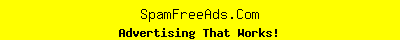 Join Spamfreeads.com as a free member, and recieve a free self replicating website, to build your spamfreeads.com downline, and your own free links page to help market your opportunity without spamming.