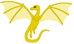 Aurelia, gold fire lizard.