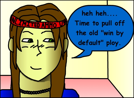 Christine, the eternal optimist.