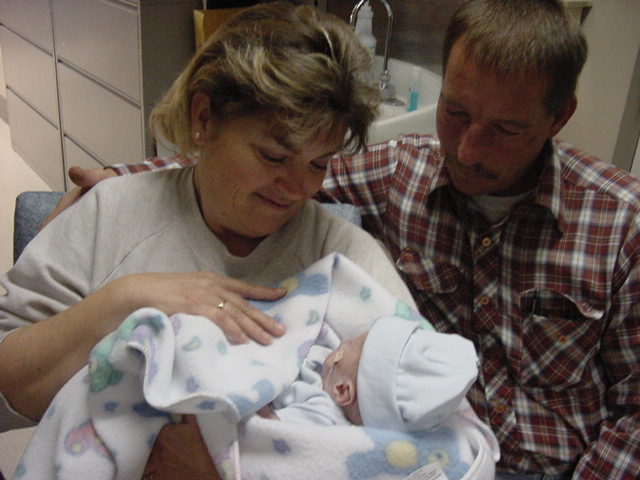 Gramma & Granpa Carroll with Blayze