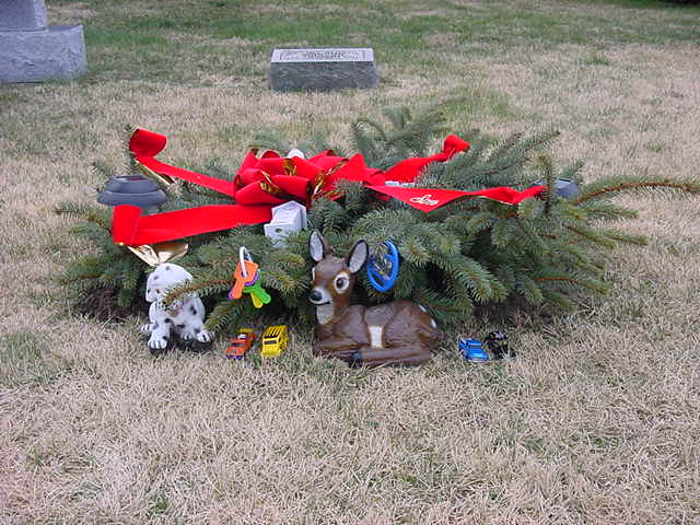 Jayden's grave