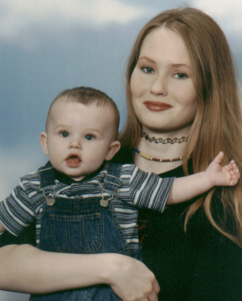 Jeffery and Mommy 5months