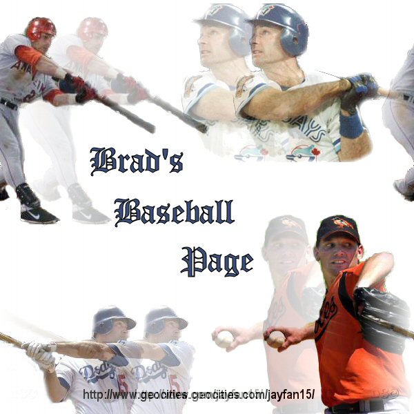 Brad's Baseball Page
