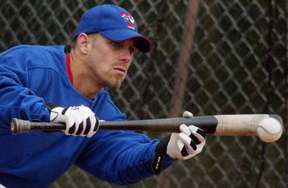 laying down a bunt
