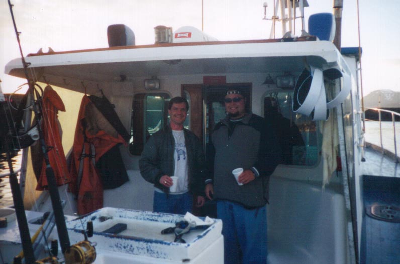 The coffee got us started, the adrenalin kicked in later ...
