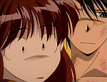 [Miaka and Tamahome looking perplexed]