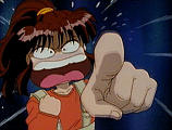 [Miaka pointing in horror]