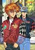 Tasuki and Tamahome, again! In modern clothes!