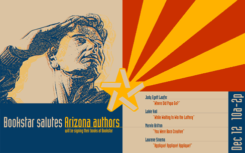 Bookstar Salutes Arizona Authors poster