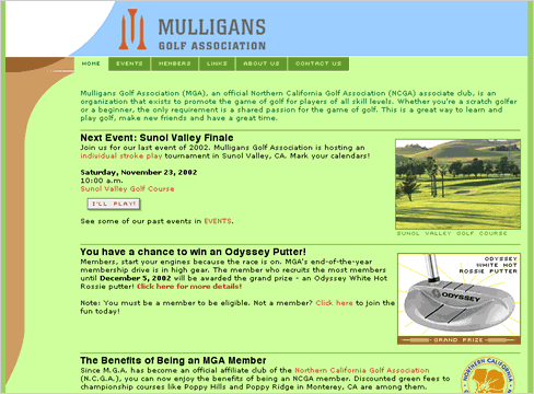 Mulligans Golf Association