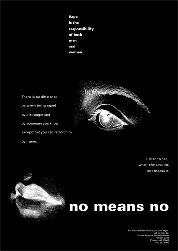 No Means No Date rapte poster