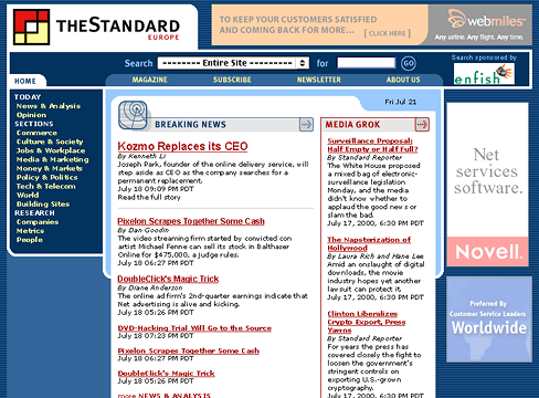 The Standard Europe Home Page
