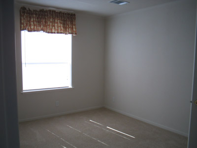 The spare bedroom