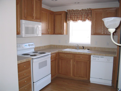View of the kitchen