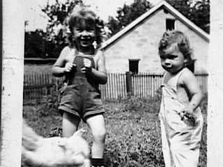 Jayne's older sisters (circ 1948)