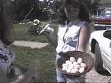Jayne's eggs are so fresh, the hens don't know they are missing.