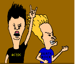 Beavis And Butthead Headbanging