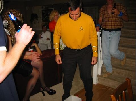 Captain Kirk is the winner