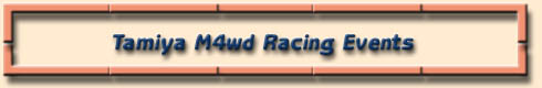 Tamiya racing events