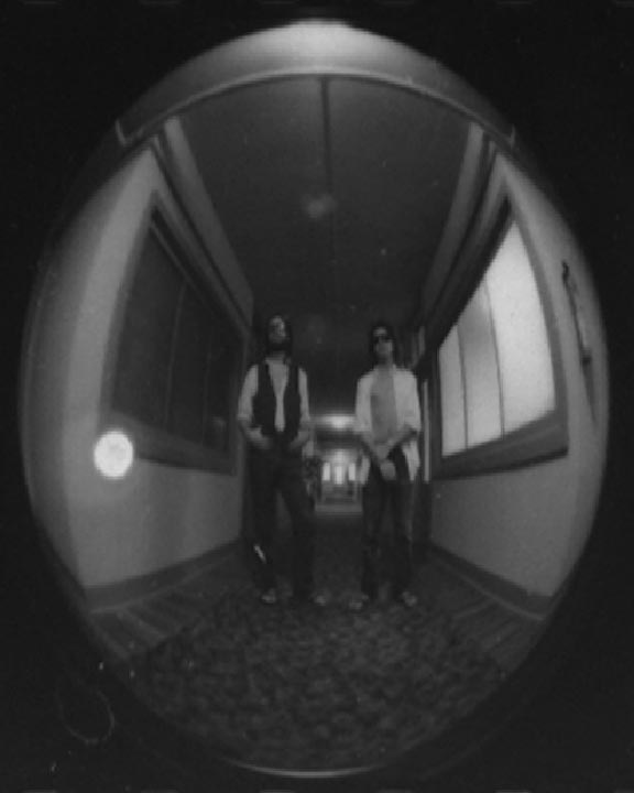 I WAS IN THE FISH-EYE LENSE....