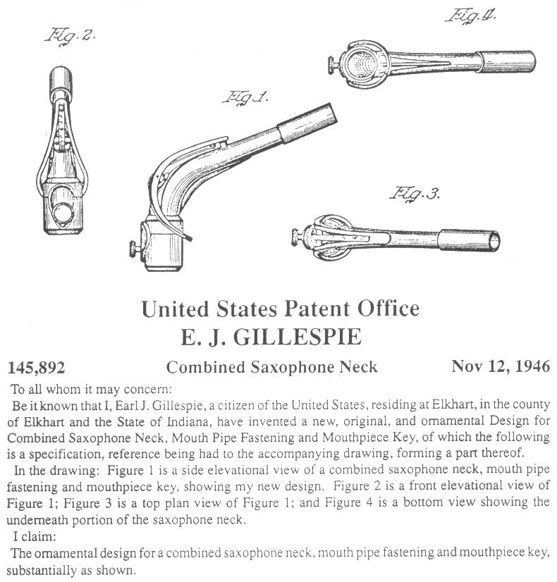 Significant Saxophone Patents