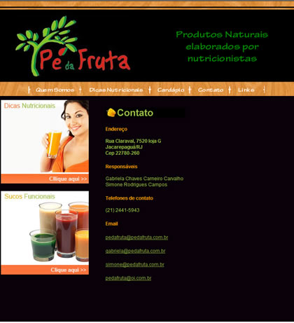 pe da fruta