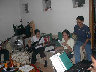 GA Practice, August 27, 2003, Ate Flor's.