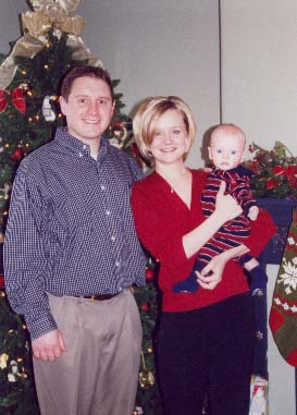AJ's first Christmas tree