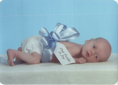 Our Pride & Joy at 1 month old