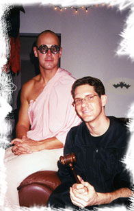 I sentence the Dalai Lama to a kiss on the cheek.