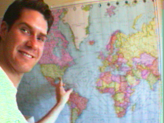 Mapping out my world domination plans...