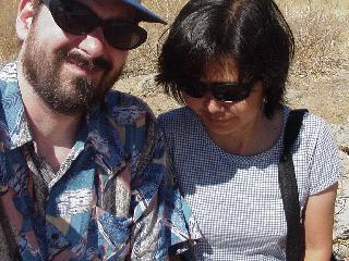Self-portrait at cache site.