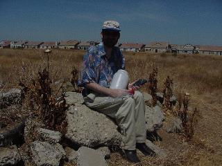 John with the cache.