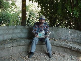 John with the cache.