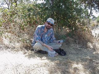 John with the cache.