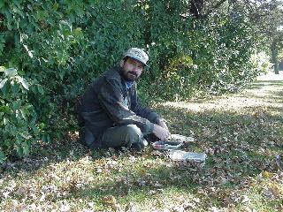 John with the cache.