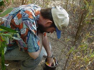 John in the cache.